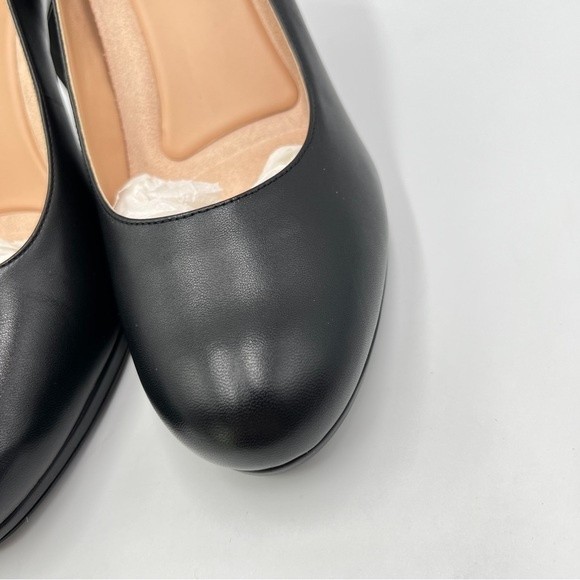 Naturalizer Womens Size 10 Michelle Black Leather Classic Heels Pumps Shoes NEW - Picture 5 of 15